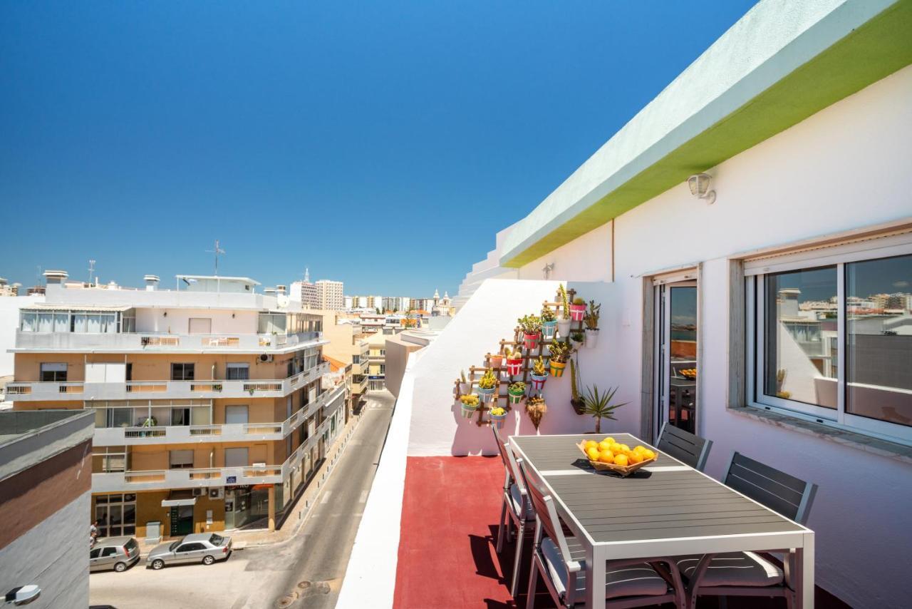 Dreamers Duplex With Seaview Dystrykt Dystrykt Faro Zewnętrze zdjęcie